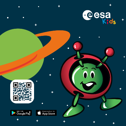 ESA vydala novou aplikaci pro děti